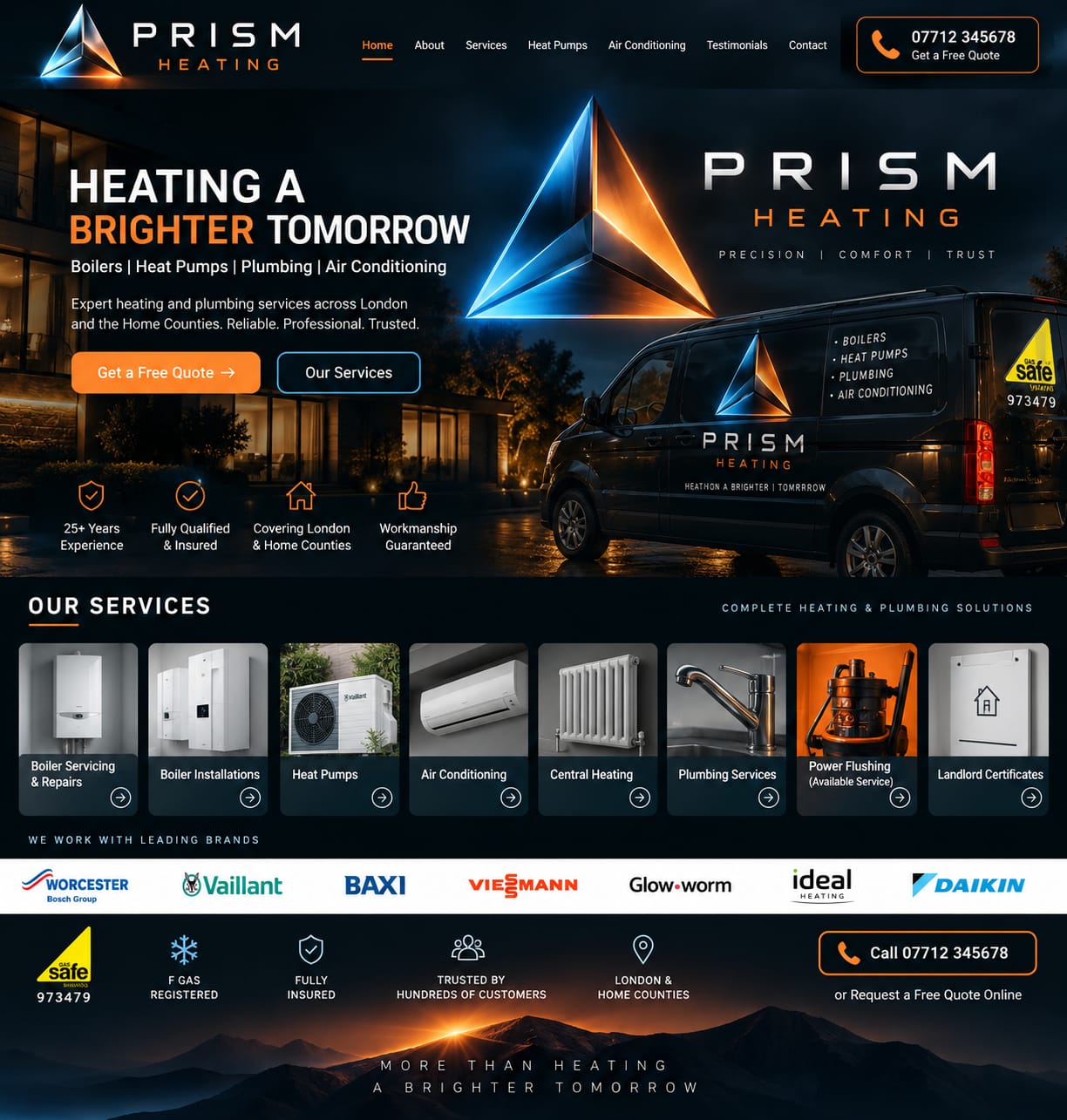 Prism Heating